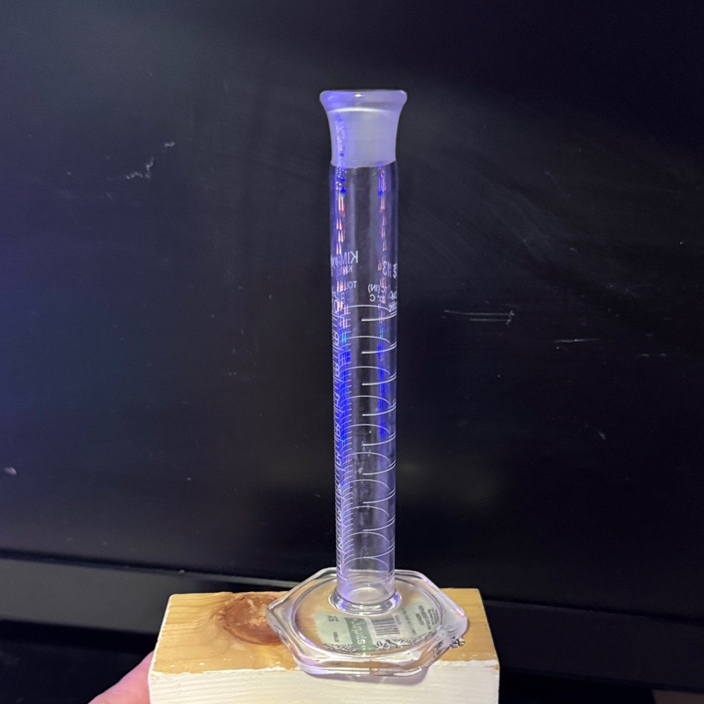 Clear Glass Graduated Cylinder